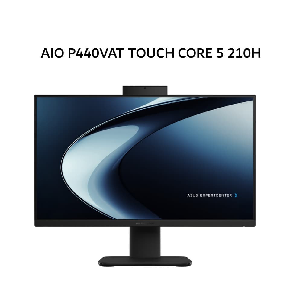 ASUS AIO P440VAT TOUCH CORE 5 210H 8GB 512GB W11+OHS+M365B 23.8FHD 2Y BLK -B5852WS