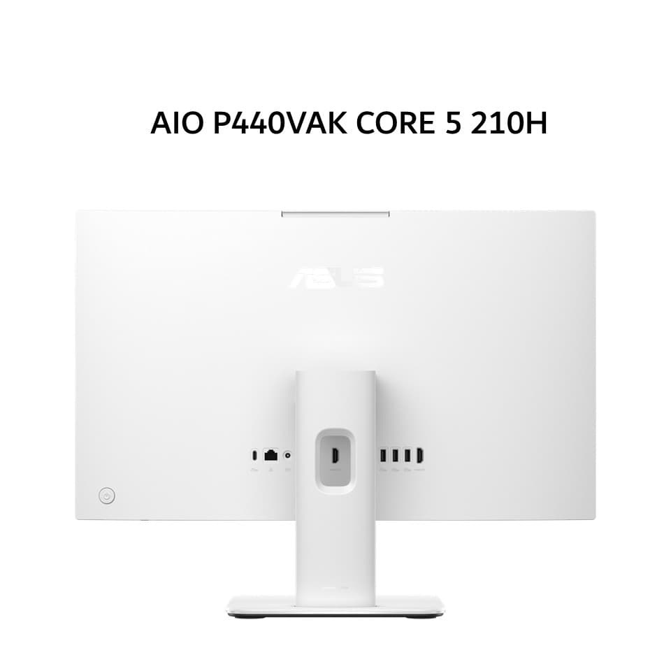 ASUS AIO P440VAK CORE 5 210H 16GB 512GB W11+OHS 23.8FHD 2Y WHT -W5152WS
