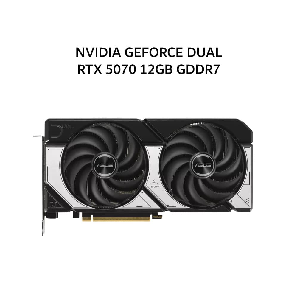 ASUS VGA NVIDIA GEFORCE DUAL RTX 5070 12GB GDDR7 OC 3Y