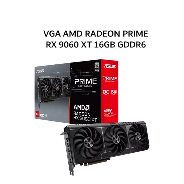 ASUS VGA AMD RADEON PRIME RX 9060 XT 16GB GDDR6 OC 3Y
