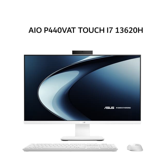 ASUS AIO P440VAT TOUCH I7 13620H 16GB 512GB W11+OHS+M365 23.8FHD 2Y BLK -B7151WS