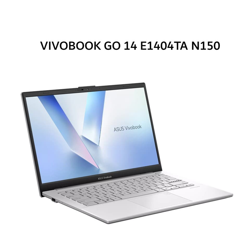 ASUS VIVOBOOK GO 14 E1404TA N150 8GB 256GB W11+OHS+M365B 14.0FHD IPS SLV -VIPS1822M