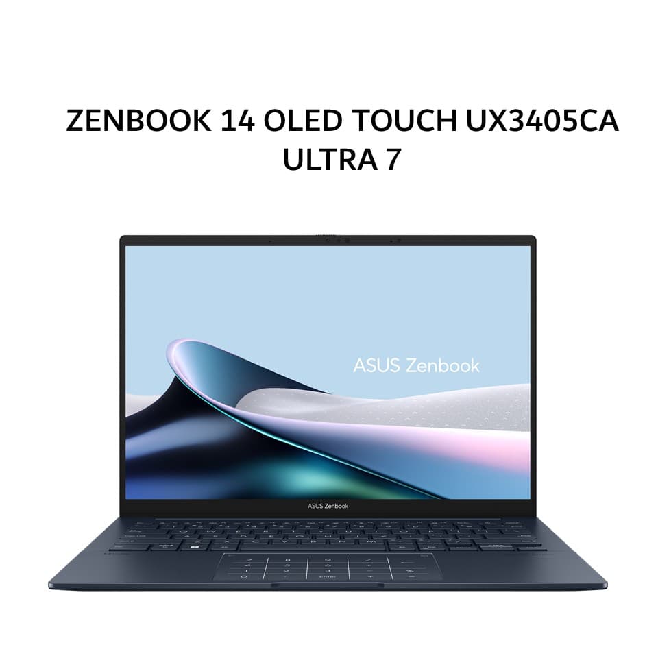 ASUS ZENBOOK 14 OLED TOUCH UX3405CA ULTRA 7 255H 32GB 1TB W11+OHS+M365B 14.0WUXGA BLU 3Y -OLED7313TM