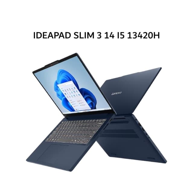 LENOVO IDEAPAD SLIM 3 14 I5 13420H 8GB 512GB W11+OHS+M365B 14.0WUXGA IPS BLIT 2Y PREM+2ADP BLU -CUID