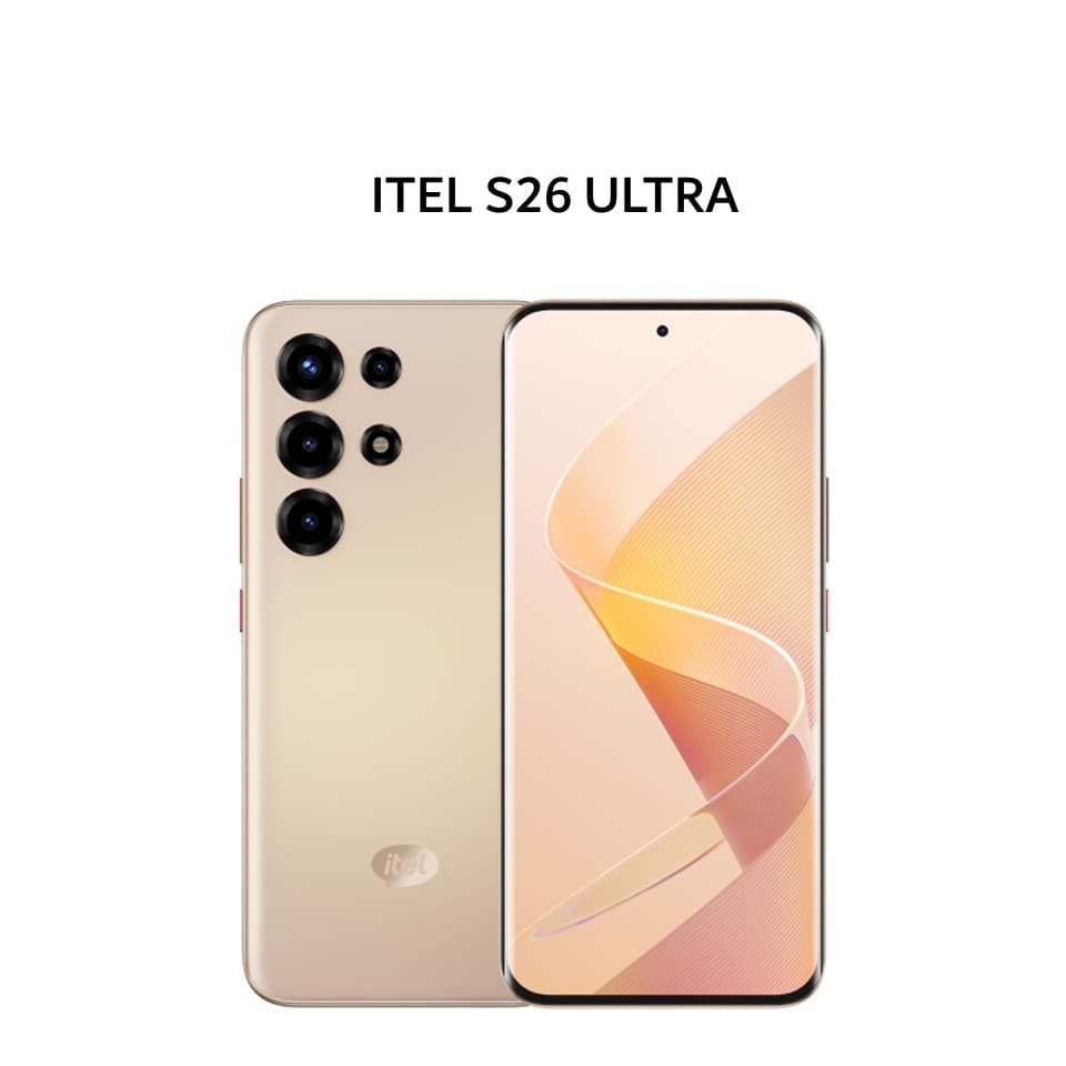ITEL S26 ULTRA 8GB 128GB GOLD (BOX  CHA+SCR)