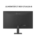 LG MONITOR 27 INCH 27U411A-B IPS FHD 1080P 1MS HDR 10 120HZ 4 SIDE BORDERLESS - Image 1