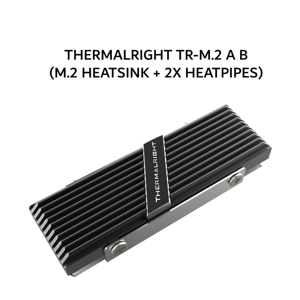 THERMALRIGHT TR-M.2 A B (M.2 HEATSINK + 2X HEATPIPES) BLACK 1Y
