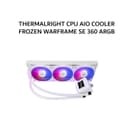 THERMALRIGHT CPU AIO COOLER FROZEN WARFRAME SE 360 ARGB (360MM RADIATOR + 3X 120MM ARGB FANS + 2 INCH LCD DISPLAY) WHITE 5X - Variant 1