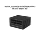 DIGITAL ALLIANCE PSU POWER SUPPLY PBZ650 (650W) 80+ BRONZE MODULAR CABLE BLACK 2Y - Image 1