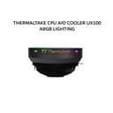 THERMALTAKE CPU AIO COOLER UX100 ARGB LIGHTING (1X 120MM ARGB FANS) BLACK 2Y - Image 1