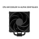 COOLER MASTER CPU AIR COOLER V4 ALPHA 3DHP BLACK (2 X 120MM FAN + 2X HEATPIPES) BLACK 2Y - Variant 1