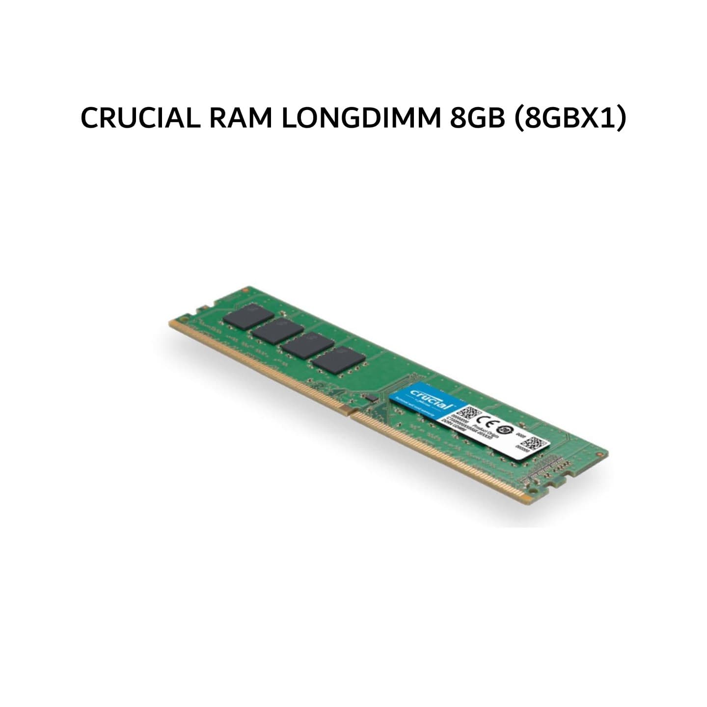 CRUCIAL RAM LONGDIMM 8GB (8GBX1) DDR4 3200MHZ