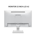 LENOVO MONITOR 22 INCH L22-42 IPS FHD 1080P 4MS 100HZ HDMIVGA WHITE 3Y - Image 1
