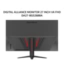DIGITAL ALLIANCE MONITOR 27 INCH VA FHD 1080P 0.5MS 100HZ VGA HDMI BLACK DA27-BGS288BA 2Y - Image 1
