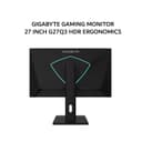GIGABYTE GAMING MONITOR 27 INCH SS IPS QHD 2K 1440P 1MS 320HZ G27Q3 HDR ERGONOMICS 3Y - Image 1