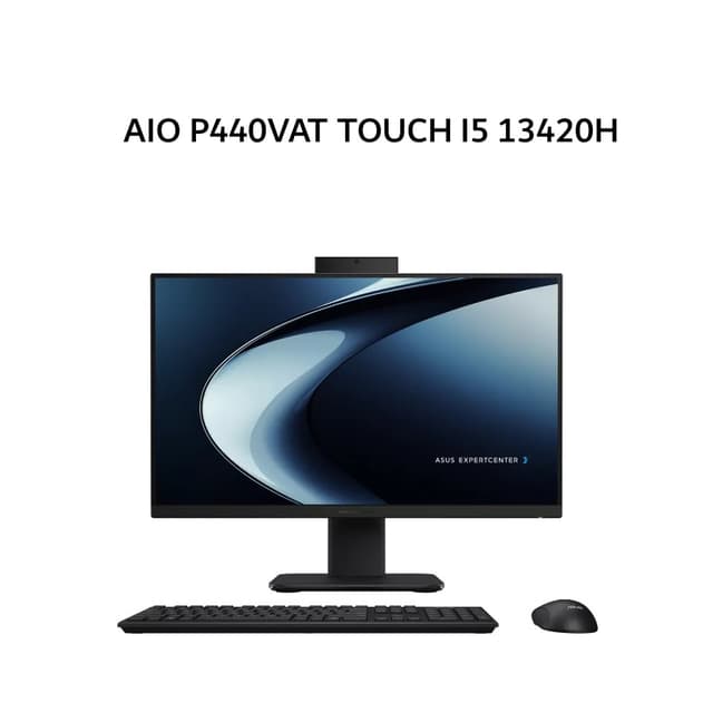 ASUS AIO P440VAT TOUCH I5 13420H 8GB 512GB W11+OHS 23.8FHD 2Y BLK -B5850WS