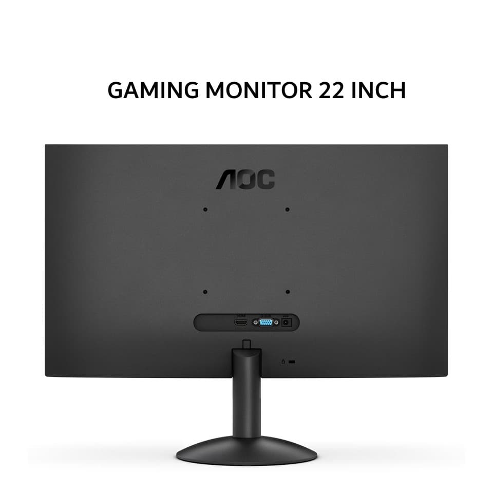 AOC GAMING MONITOR 22 INCH VA FHD 1080P 1MS 100HZ 22B30HM2 HDMI+VGA 3Y ON SITE
