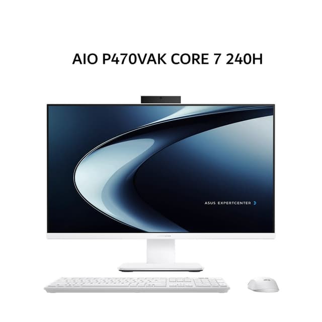 ASUS AIO P470VAK CORE 7 240H 8GB 512GB W11 27.0FHD 2Y WHT -W7852WS