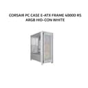 CORSAIR PC CASE E-ATX FRAME 4000D RS ARGB HID-CON (3X 120MM RS120 ARGB FANS) WHITE 2Y - Variant 1