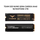 TEAM SSD NVME GEN4 CARDEA A440 W/HEATSINK 1TB PCIE 4.0 M.2 2280 5Y - UP TO 7000 MB/S - Variant 1