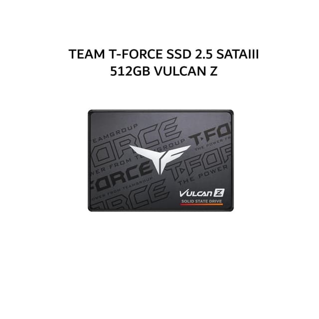 TEAM T-FORCE SSD 2.5 SATAIII 512GB VULCAN Z QLC 3Y - UP TO 550 MB/S
