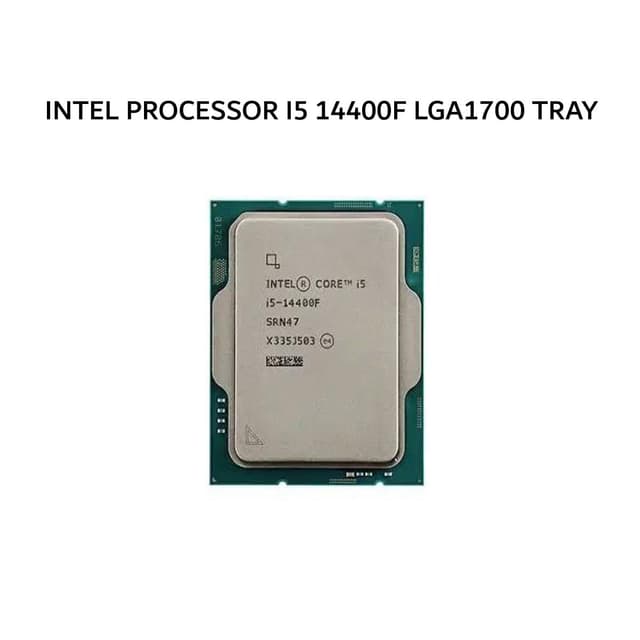 INTEL PROCESSOR I5 14400F LGA1700 1Y TRAY