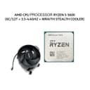 AMD CPU PROCESSOR RYZEN 5 5600 (6C/12T + 3.5-4.4GHZ + WRAITH STEALTH COOLER) 32MB CACHE TDP 65W AM4 3Y - Variant 1