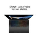 MSI STEALTH 16 AI+ STUDIO ULTRA 9 386H RTX5070 12GB/ 16GB 1TB W11+OHS+M365B 16.0UHD+ OLED 240HZ 100DCIP3 3YR BLK - Image 2