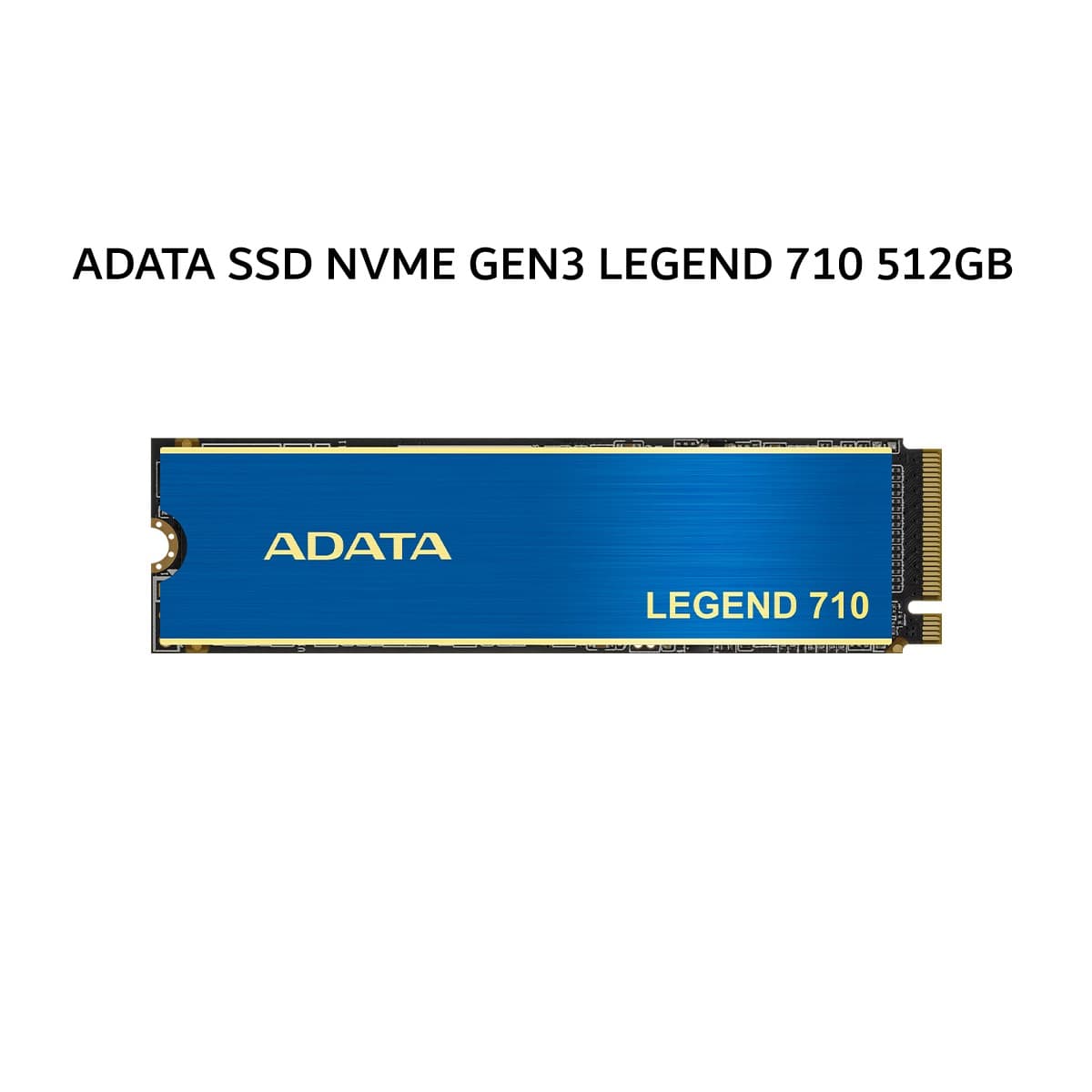 ADATA SSD NVME GEN3 LEGEND 710 512GB PCIE 3.0 M.2 2280 3Y - UP TO 2400 MB/S