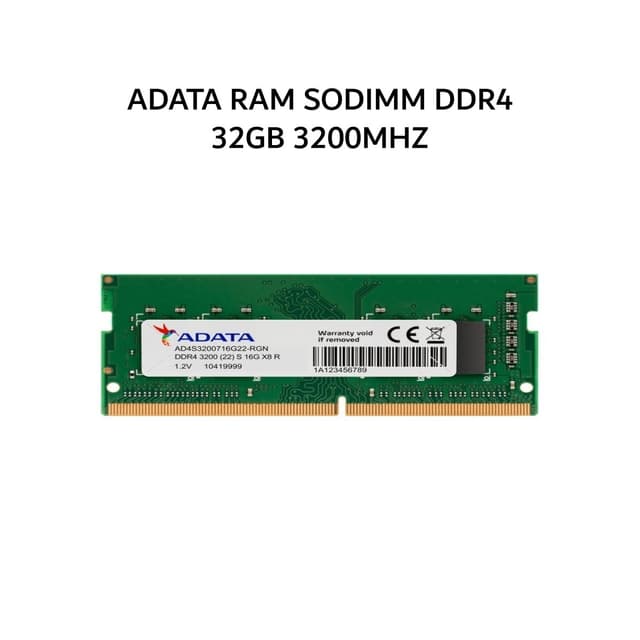 ADATA RAM SODIMM DDR4 32GB 3200MHZ