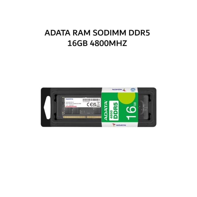 ADATA RAM SODIMM DDR5 16GB 4800MHZ