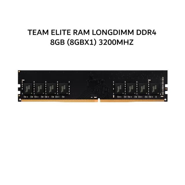 TEAM ELITE RAM LONGDIMM DDR4 8GB (8GBX1) 3200MHZ
