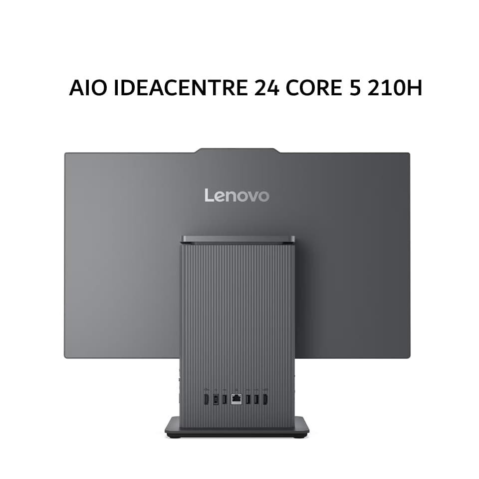 LENOVO AIO IDEACENTRE 24 CORE 5 210H 8GB 512GB W11+OHS+M365B 23.8FHD K+M WIRELESS IPS 1Y LUNA GREY -TAID