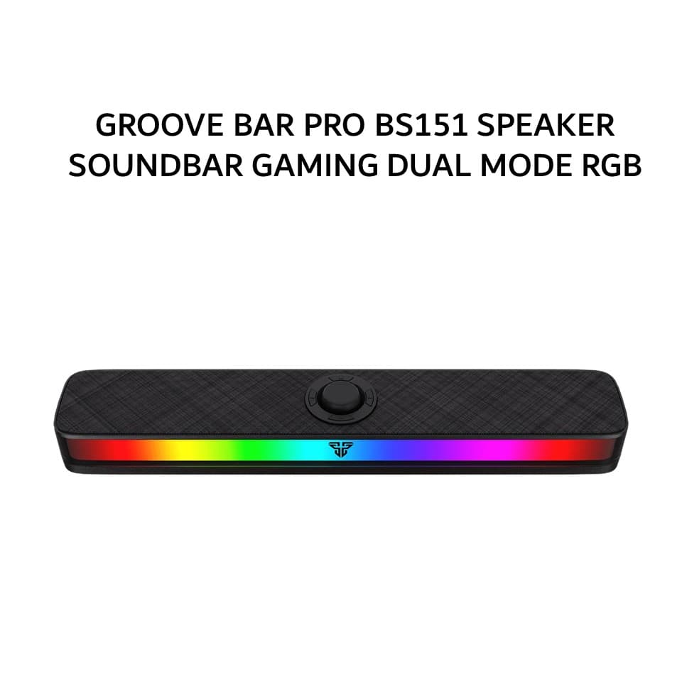 FANTECH GROOVE BAR PRO BS151 SPEAKER SOUNDBAR GAMING BLUETOOTH DUAL MODE RGB - BLACK