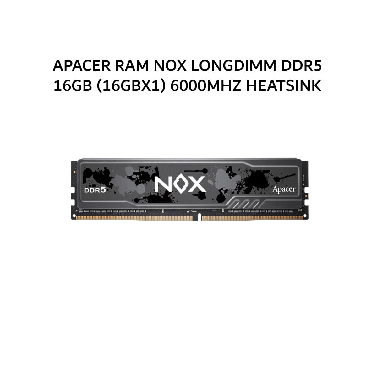 APACER RAM NOX LONGDIMM DDR5 16GB (16GBX1) 6000MHZ HEATSINK