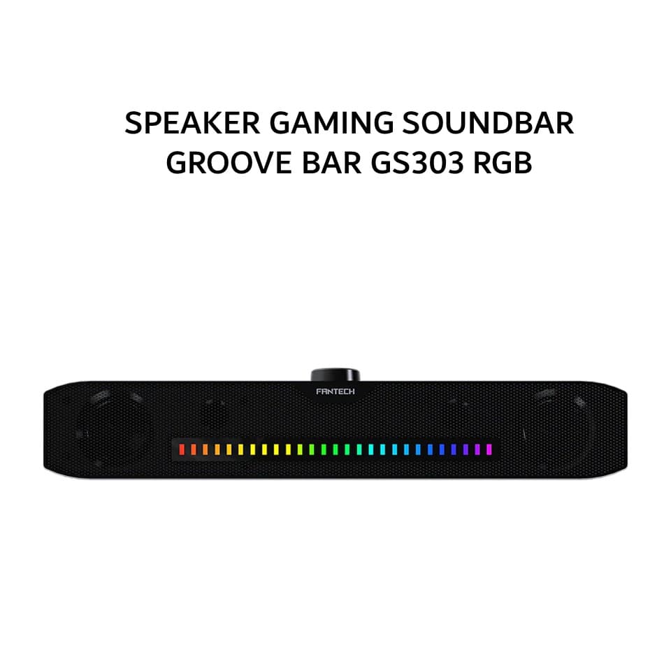 FANTECH SPEAKER GAMING SOUNDBAR GROOVE BAR GS303 RGB DUAL MODE BLUETOOTH/3.5MM JACK