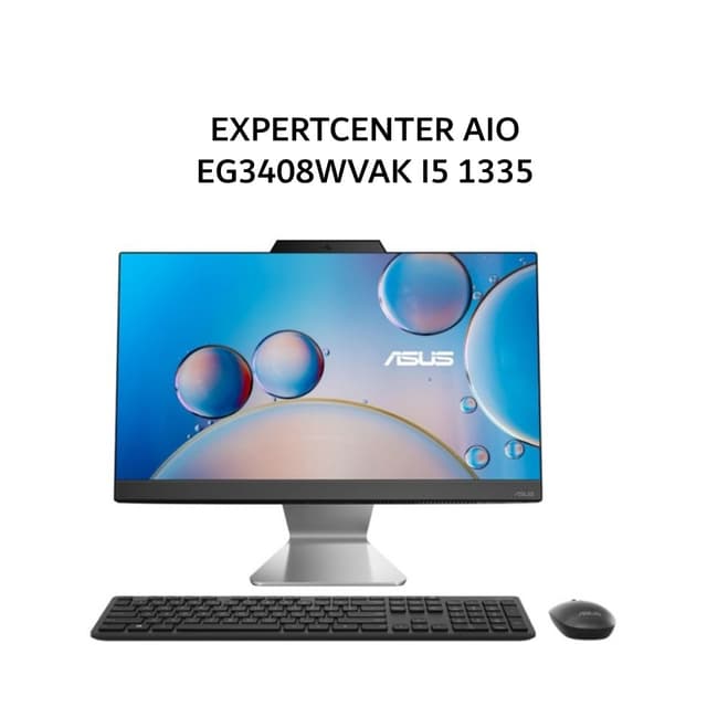 ASUS EXPERTCENTER AIO EG3408WVAK I5 1335 8GB 512GB W11PRO 23.8FHD 3Y BLK -BPC585X