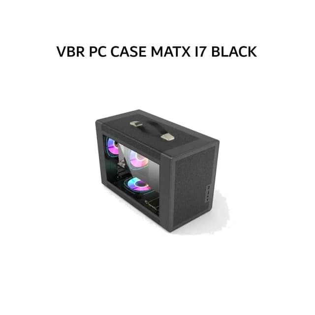 VBR PC CASE MATX I7 BLACK 1Y
