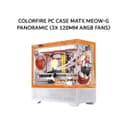 COLORFIRE PC CASE MATX MEOW-G PANORAMIC (3X 120MM ARGB FANS) - Variant 1