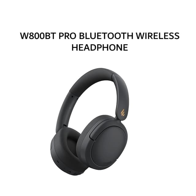EDIFIER W800BT PRO BLUETOOTH WIRELESS HI-RES ANC HEADPHONE - BLACK