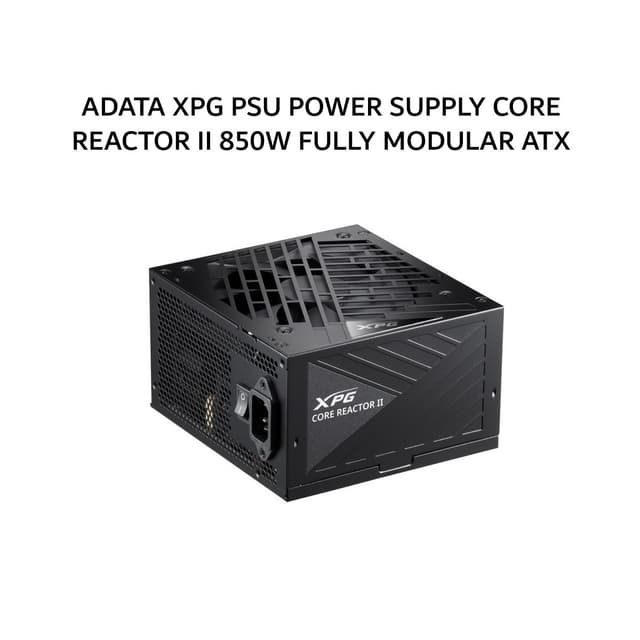 ADATA XPG PSU POWER SUPPLY CORE REACTOR II 850W (80+ GOLD) FULLY MODULAR ATX 3.1 PCIE 5.0 BLACK