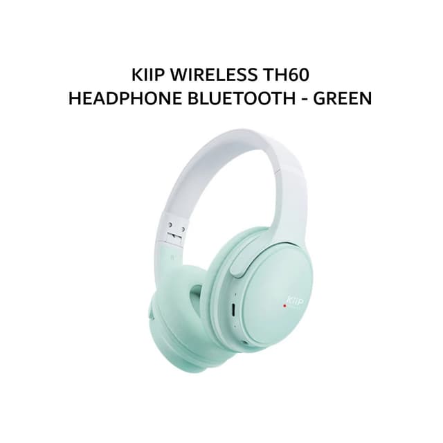 KIIP WIRELESS TH60 HEADPHONE BLUETOOTH - GREEN