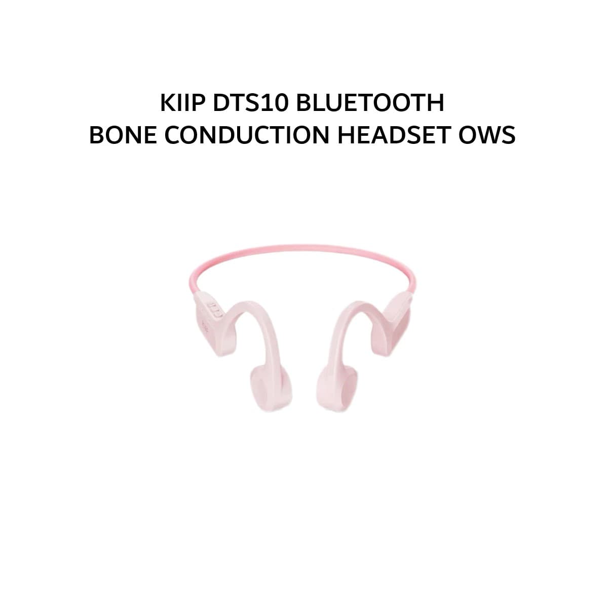 KIIP DTS10 BLUETOOTH BONE CONDUCTION HEADSET OWS - PINK