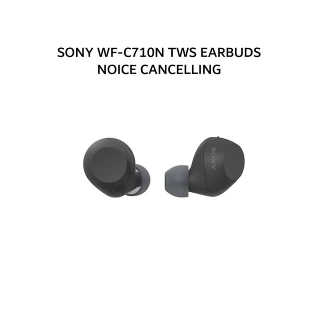 SONY WF-C710N / WF C710N TWS EARBUDS NOICE CANCELLING - BLACK