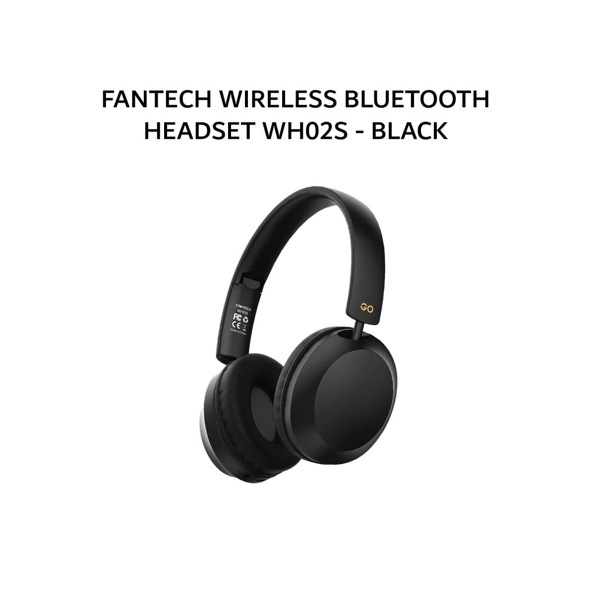 FANTECH WIRELESS BLUETOOTH HEADSET WH02S - BLACK