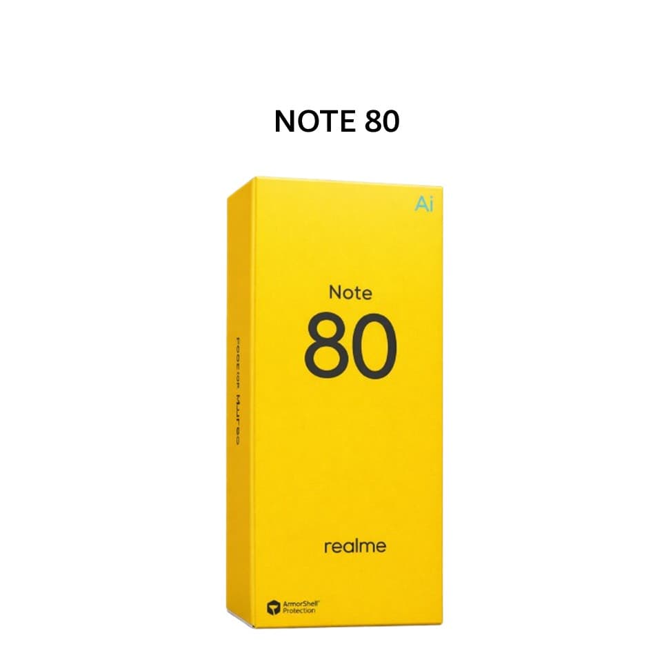 REALME NOTE 80 4GB 128GB STORM BLACK