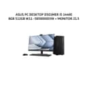 ASUS PC DESKTOP D501MER I5 14400 8GB 512GB W11 3Y BLK -585000003W + MONITOR 21.5 - Variant 1
