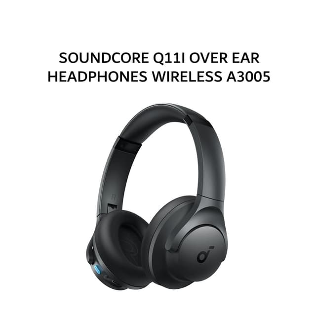ANKER SOUNDCORE Q11I OVER EAR HEADPHONES WIRELESS A3005 - GRAY