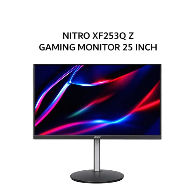 ACER GAMING MONITOR 25 INCH NITRO XF253Q Z VA FHD 1080P 1MS 250HZ ERGONOMIC 3Y + 1Y ADP