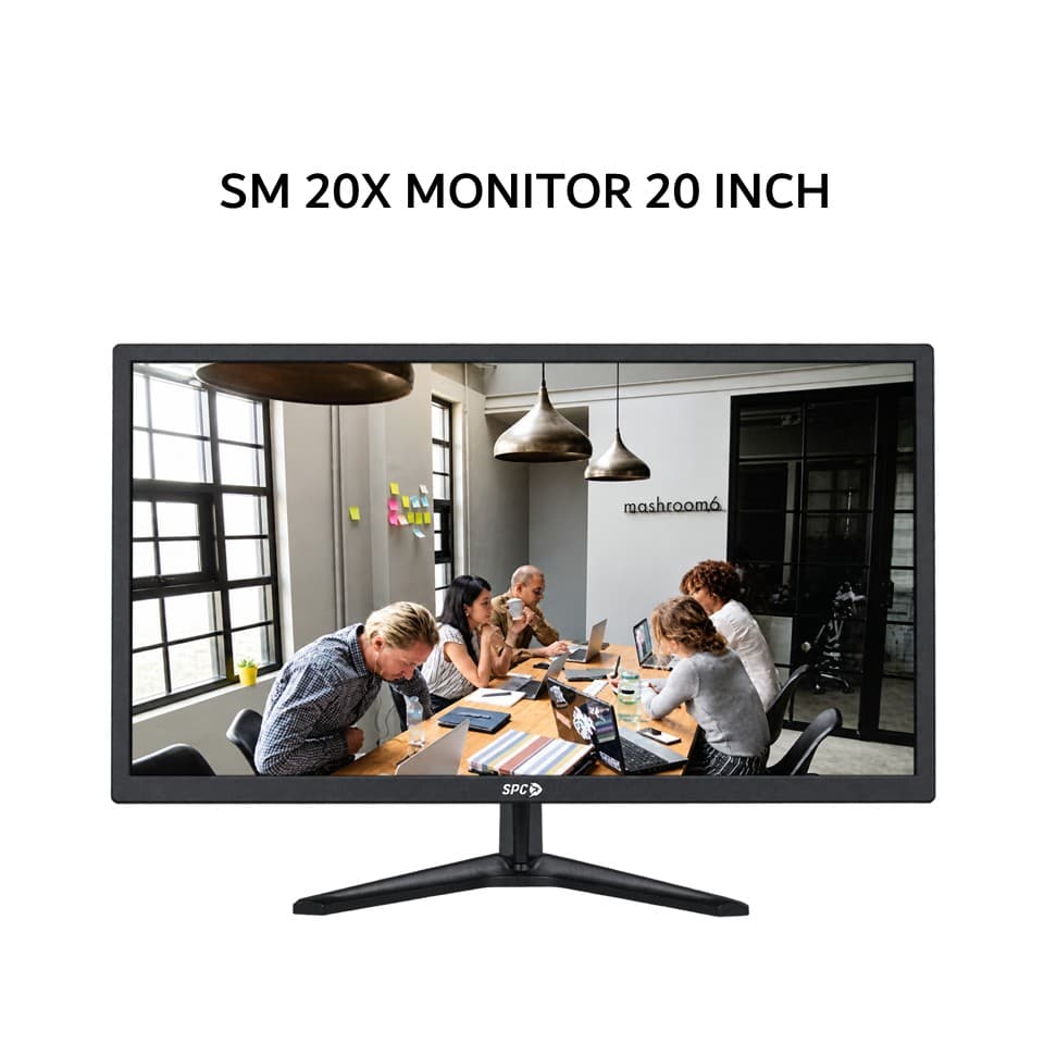 SPC MONITOR 20 INCH SM 20X HD IPS HD 900P 1MS 60HZ HDMI+VGA 1Y